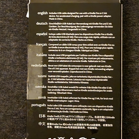 Kindle Fire USB Cable NEW - Picture 2 of 3